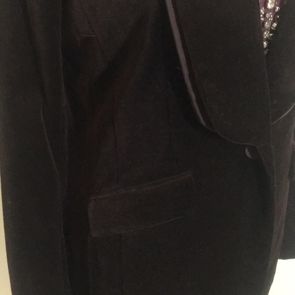 NWT Ann Taylor velvet blazer - Picture 3 of 8
